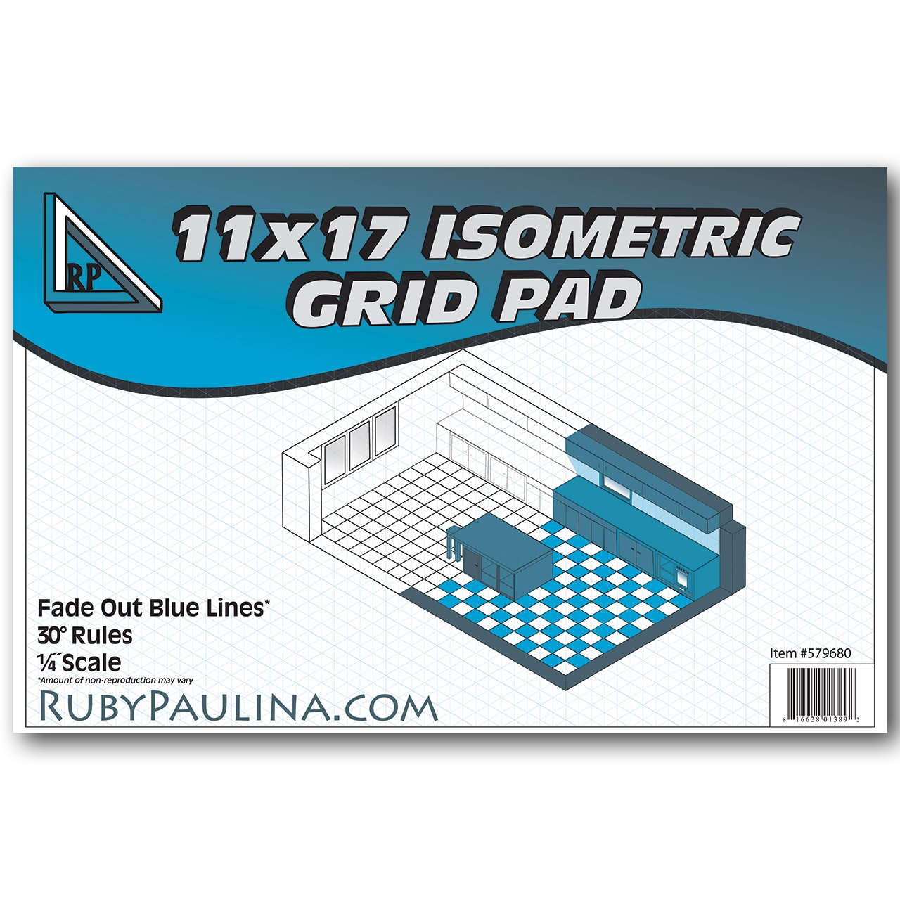 11x17 Isometric Graph Paper