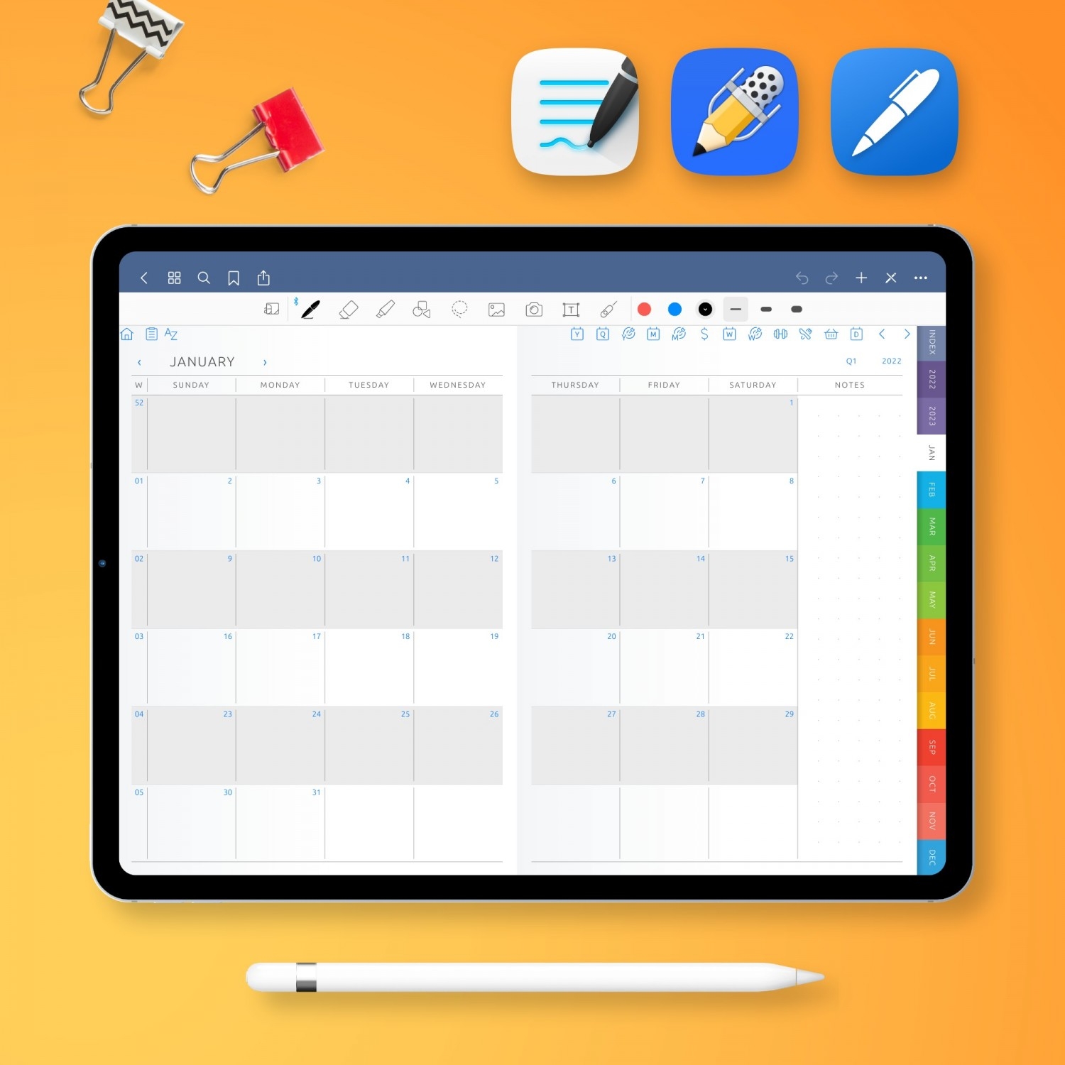 Pencil Planner And Calendar Pro Review