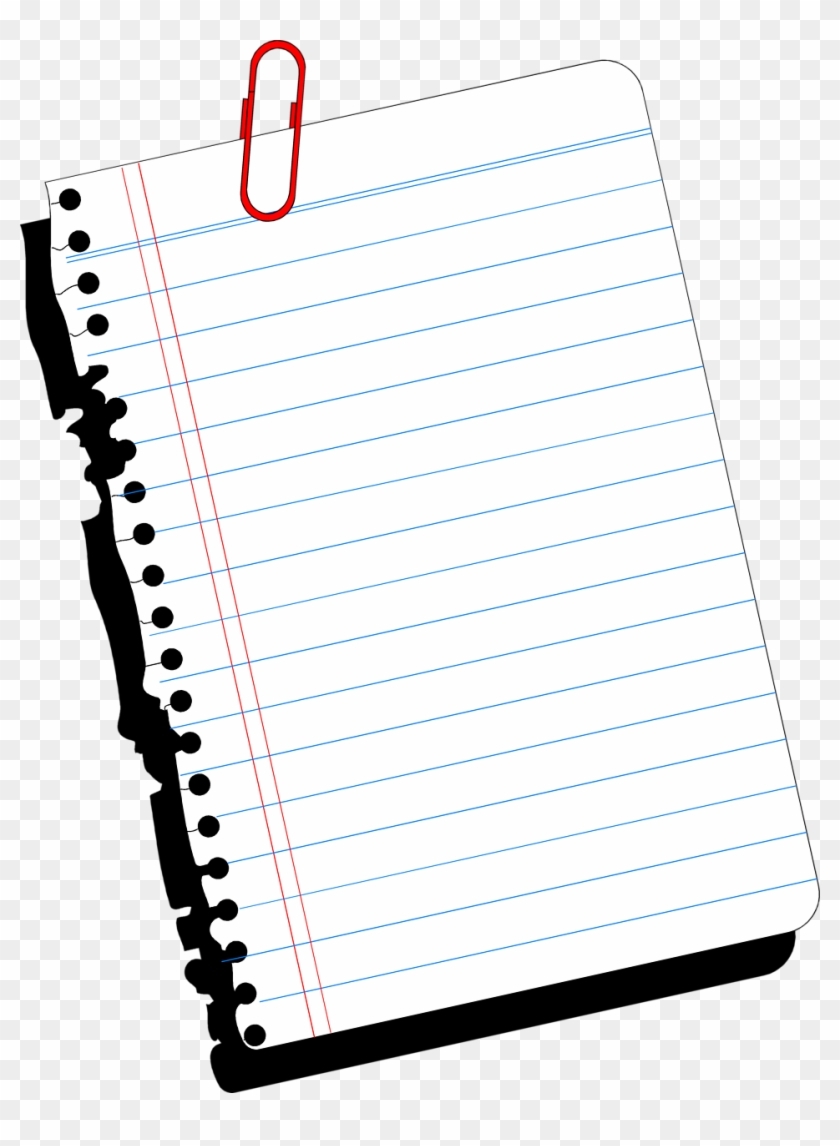12 Best Photos Of Notebook Paper Clipart Notebook Paper 
