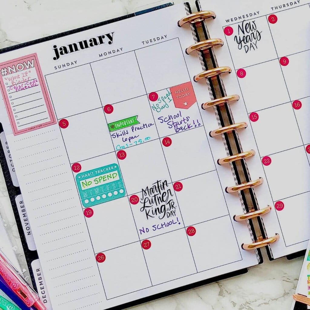 120 Things To Put In Your Planner If You re Not Sure What To Write 