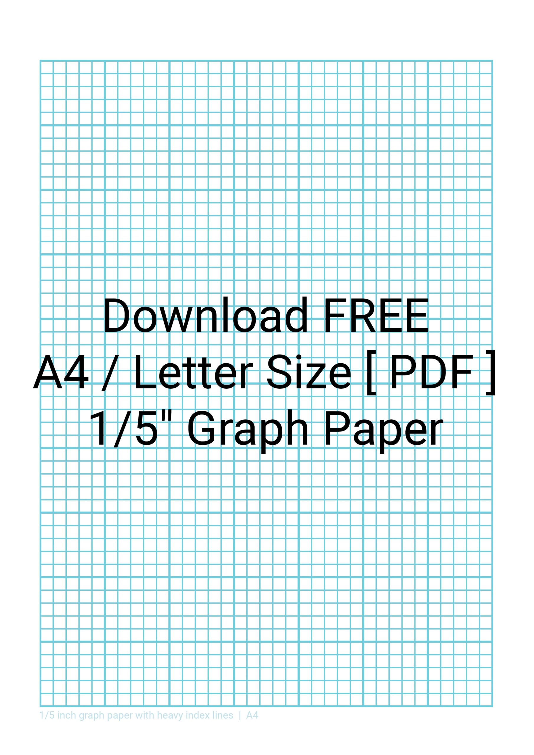 Printable Architectural Graph Paper