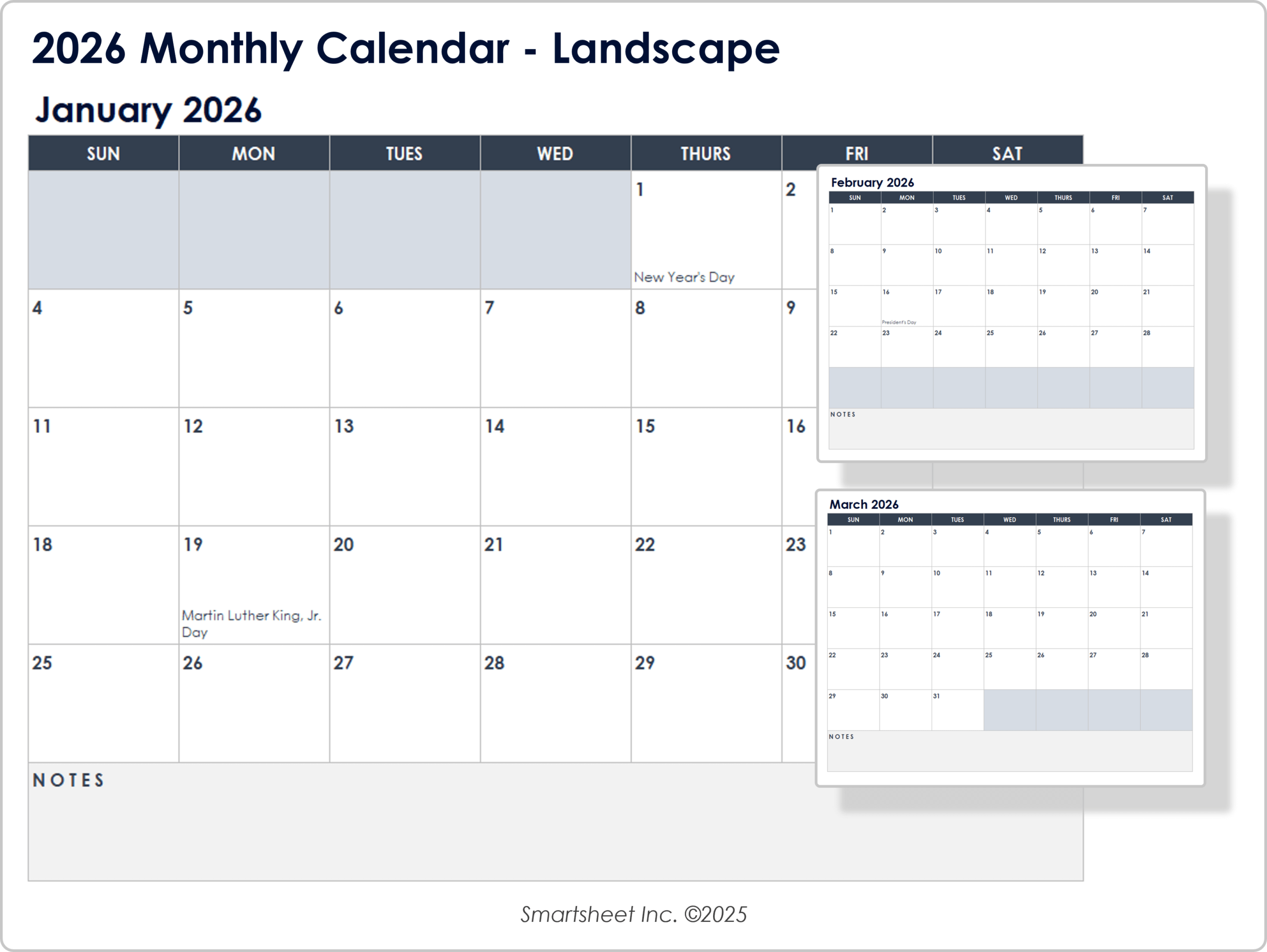 Free Calendar Maker Printable