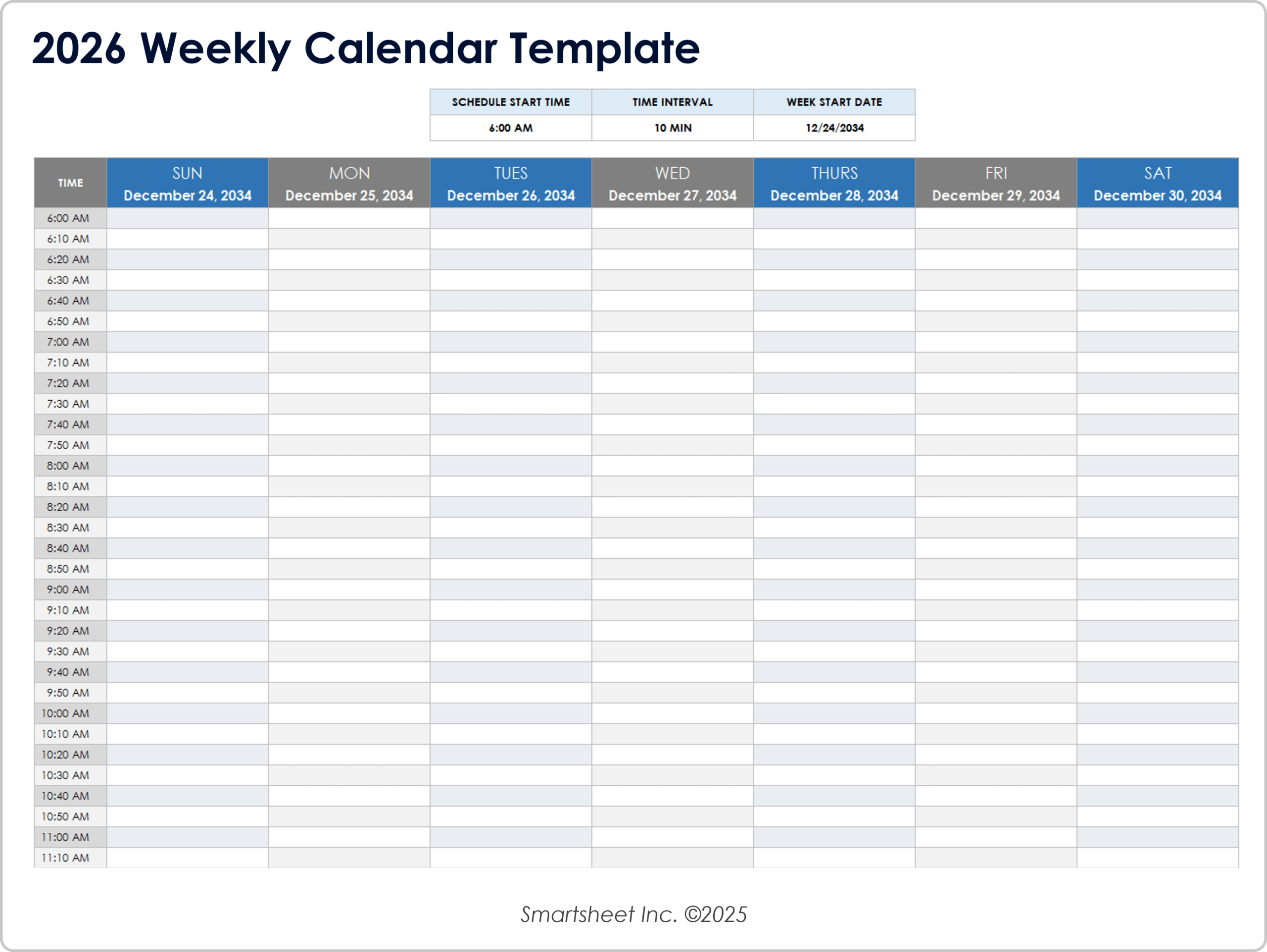 Google Blank Calendar Printable