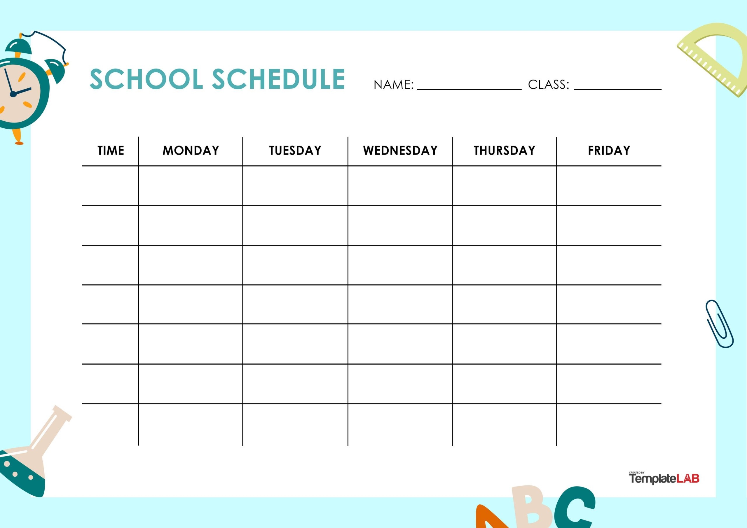 19 Free Weekly Calendar Templates Word Excel PDF 