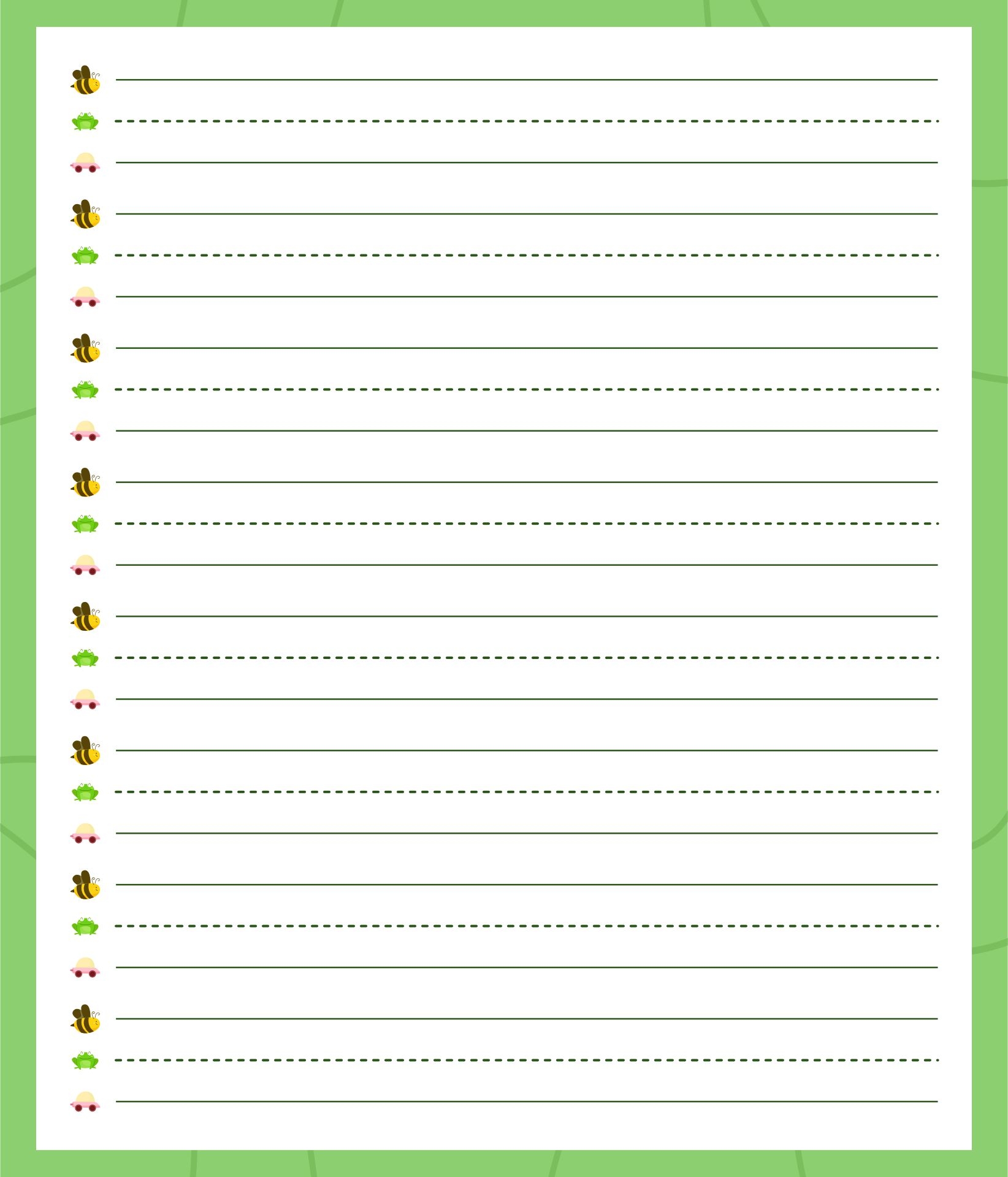 1st Grade Handwriting Paper 10 Free PDF Printables Printablee