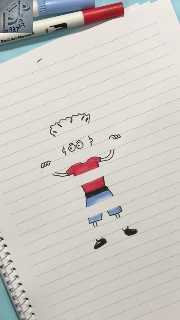 2 3M Views 514 Reactions Creative Drawing With Lined Notebook 
