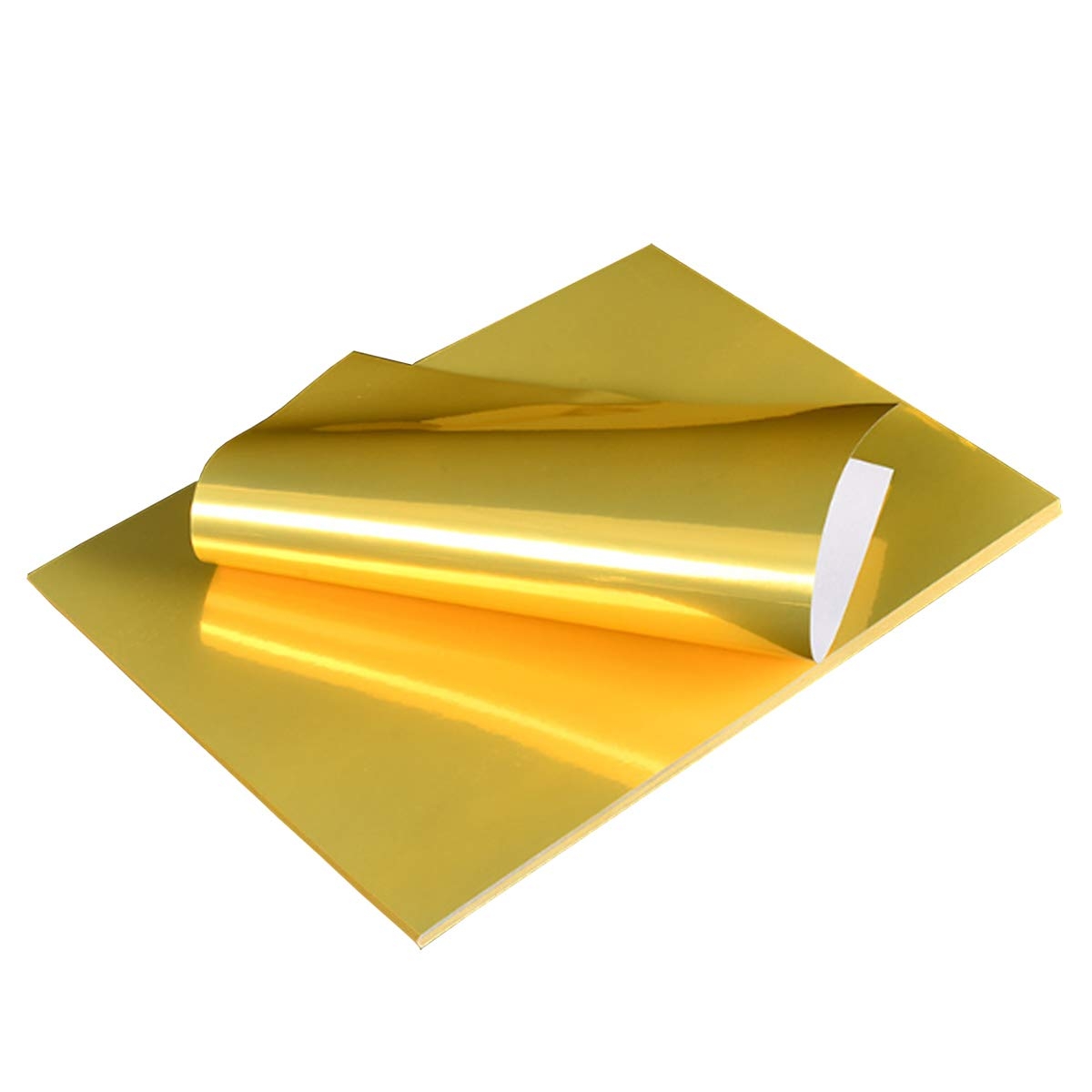 20 Sheets A4 Glossy Gold Printable Vinyl Sticker Paper 21 1 X 29 7 