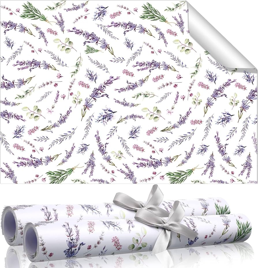 20 Sheets Scented Drawer Liners For Dresser Lavender Fragrance 