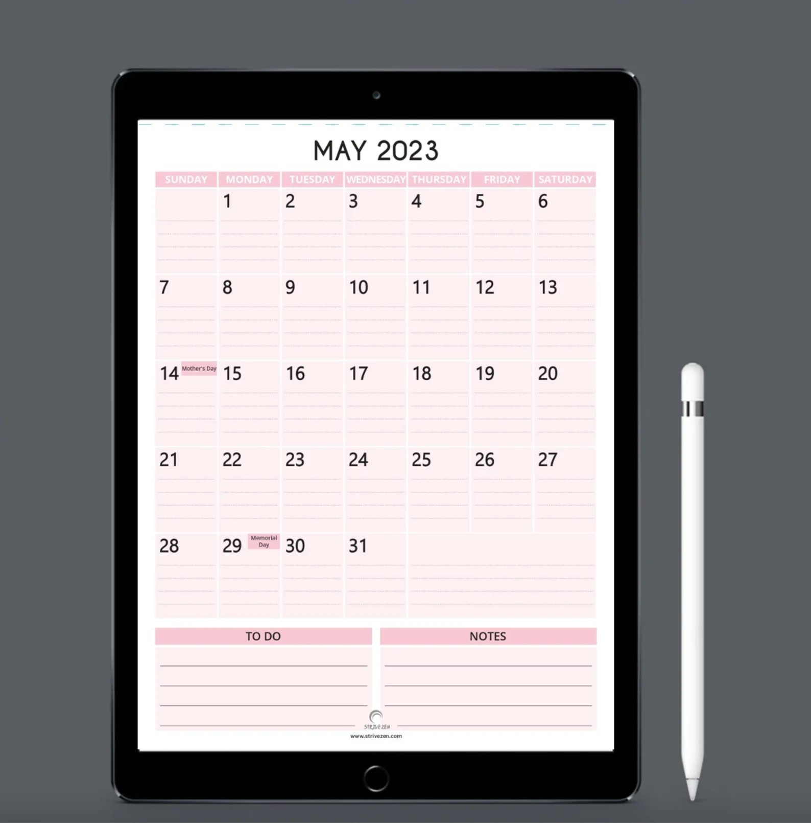 Digital Calendar And Planner