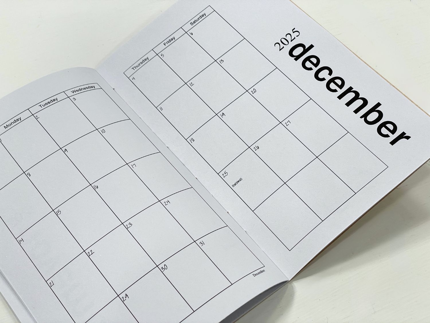 Mini Calendar Printable