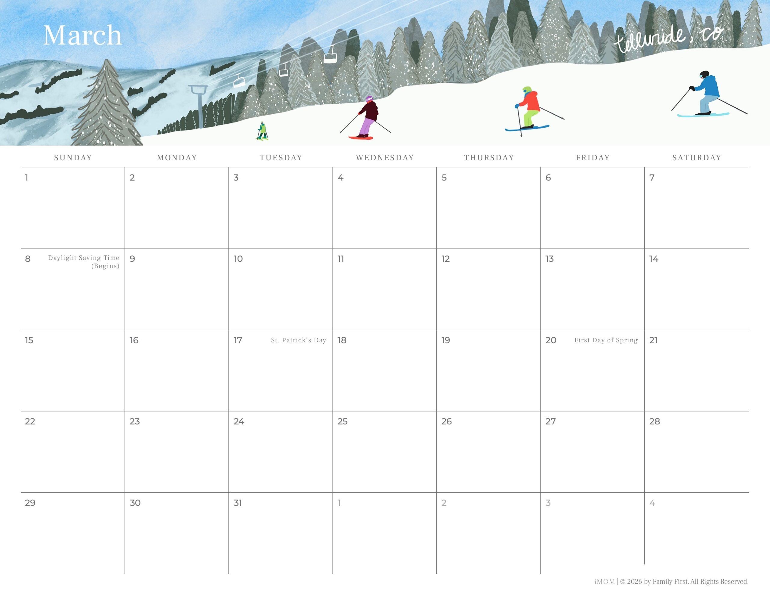 2025 Printable Calendars Free Printable Calendar Designs IMOM