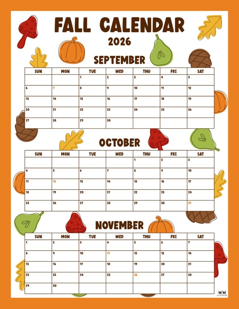 Printable November 2026 Turkey Calendar