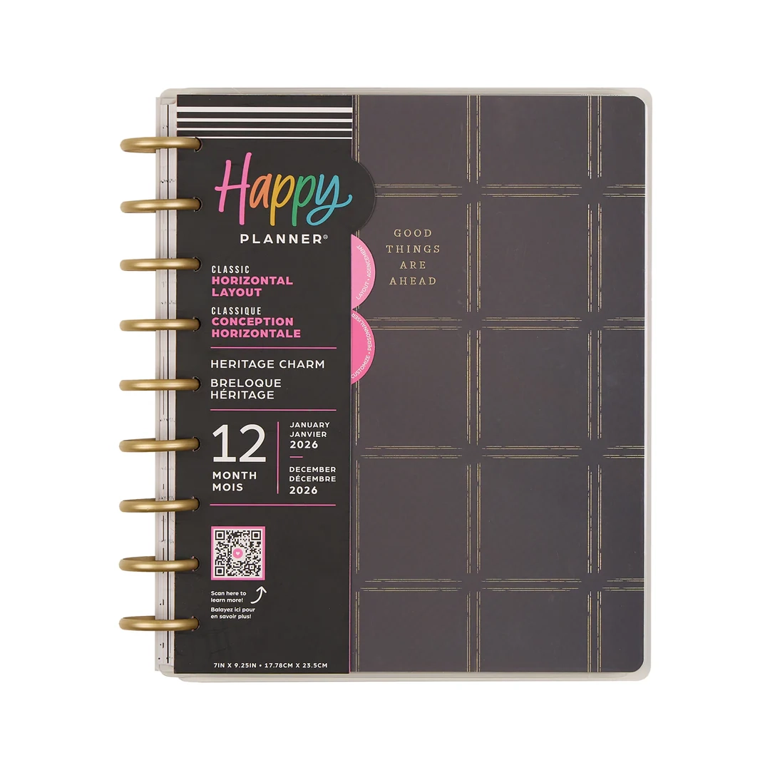 2026 Heritage Charm Customizable Planner Classic Horizontal 