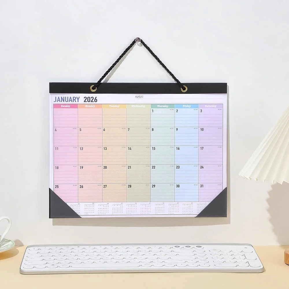 2026 Wall Calendar Planner Large Monthly Calendar With Thick 