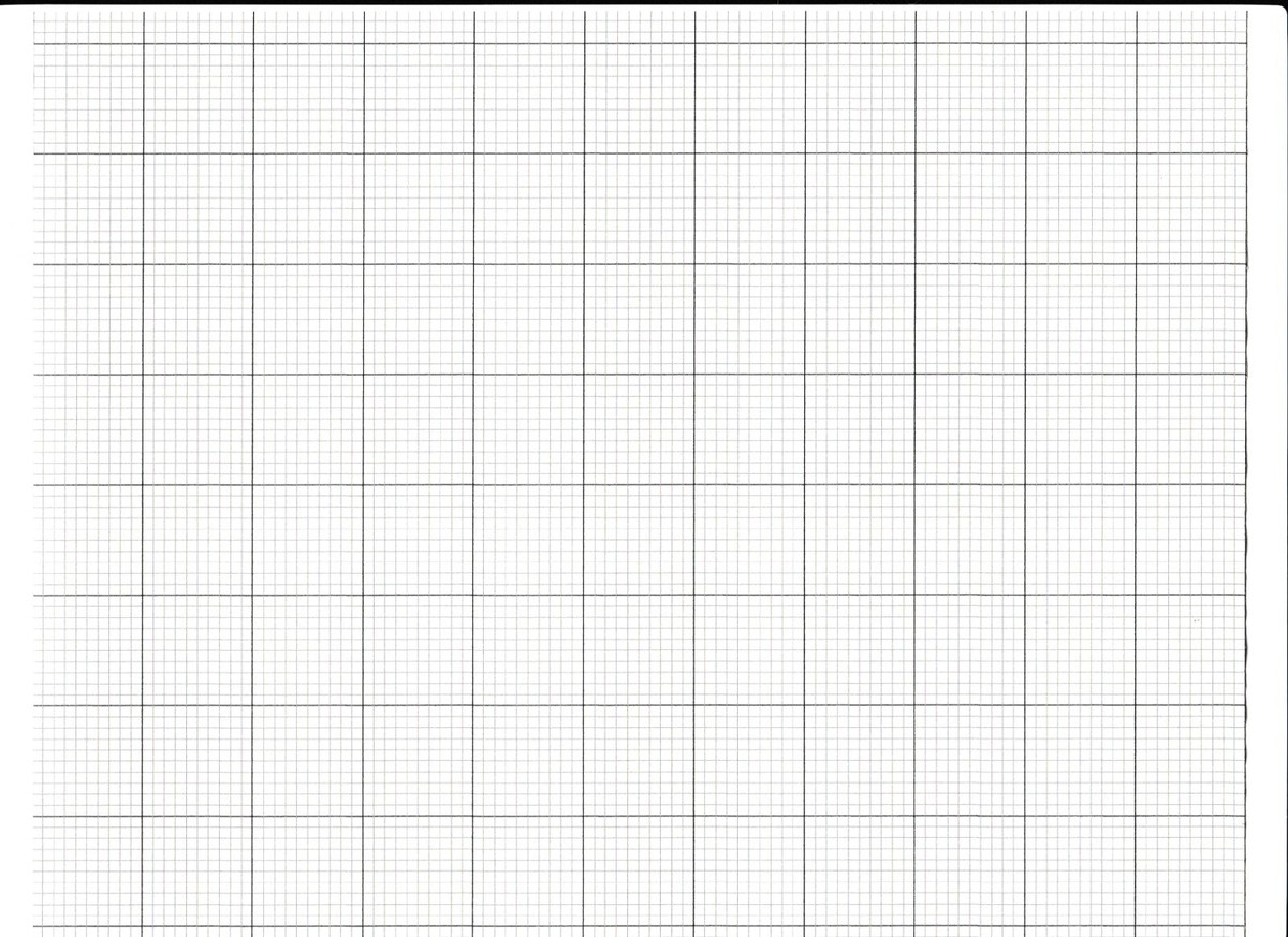 25 Pack Large Sheet Format 10th Of An Inch Graph Paper 24 X 18 