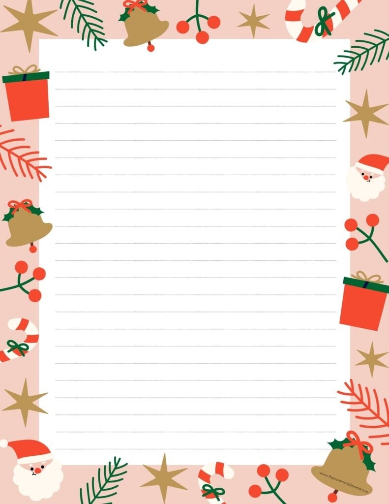 Christmas Design Paper To Print