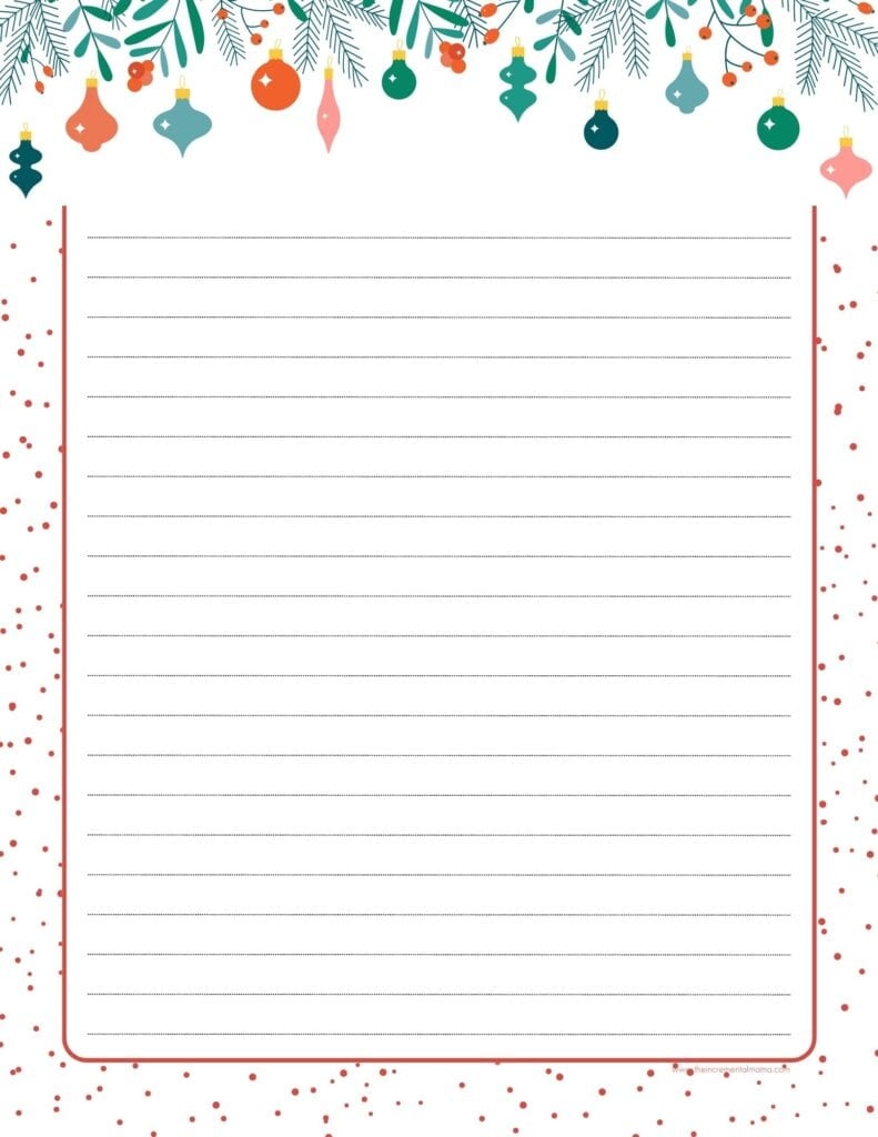 30 Free Printable Christmas Border Printable Templates The 
