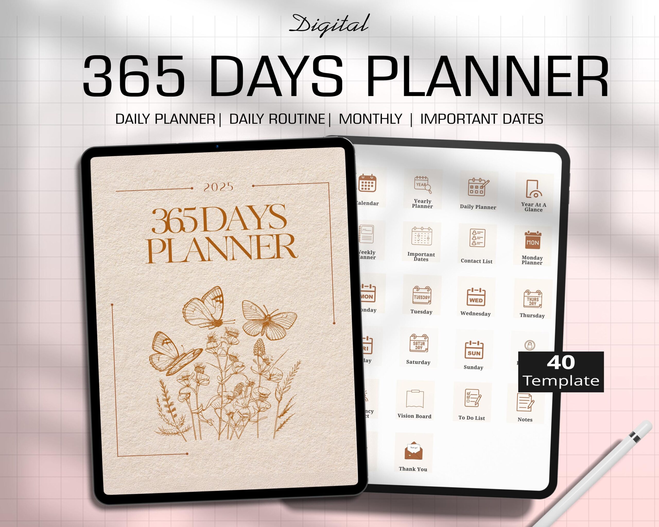 365 Calendar Planner