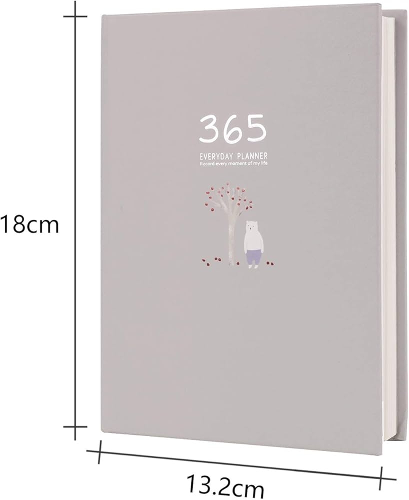 365 Days Planner Calendar Appointment Calendar Daily Planner 