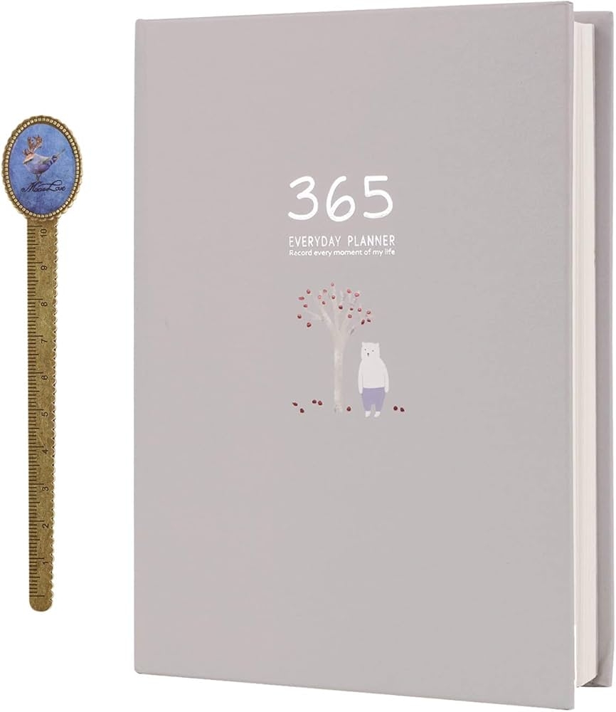 365 Days Planner Calendar Appointment Calendar Daily Planner 