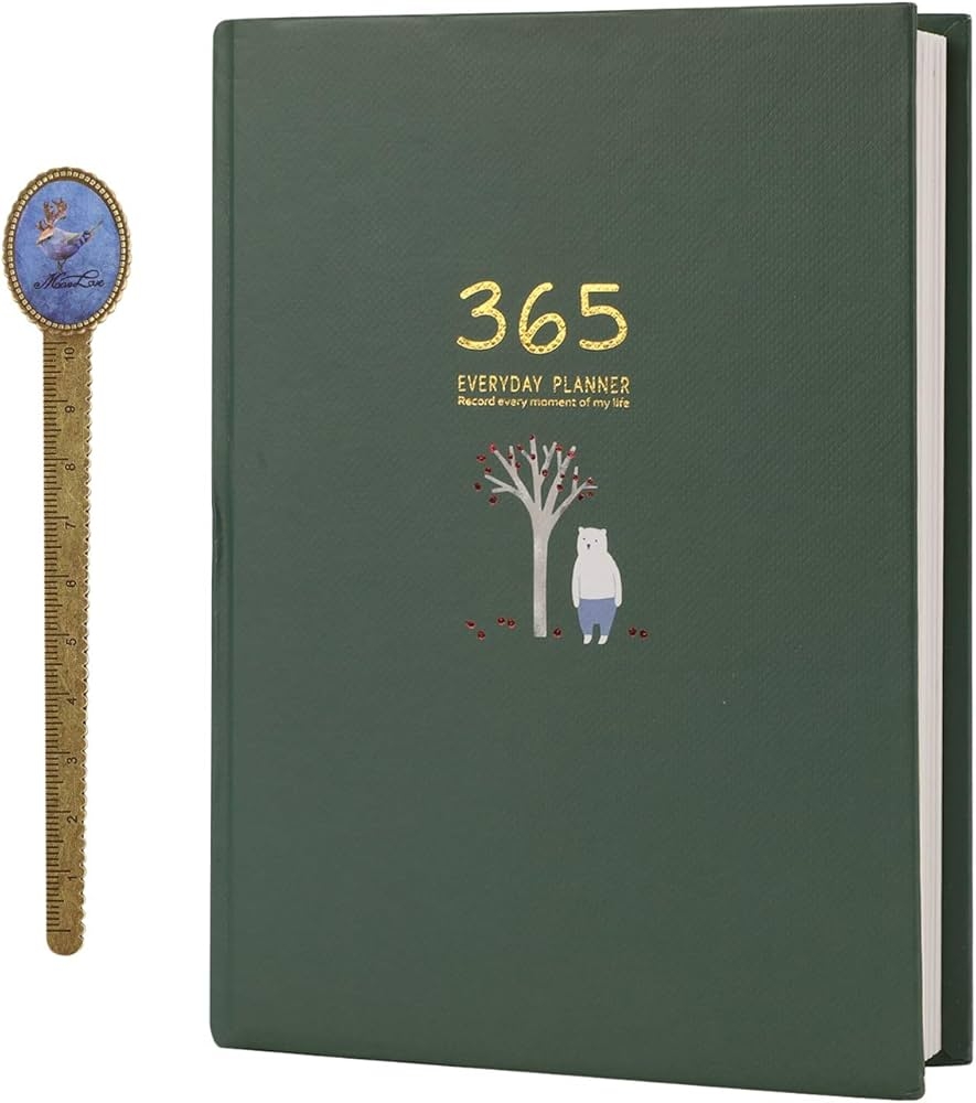 365 Days Planner Calendar Appointment Calendar Daily Planner 