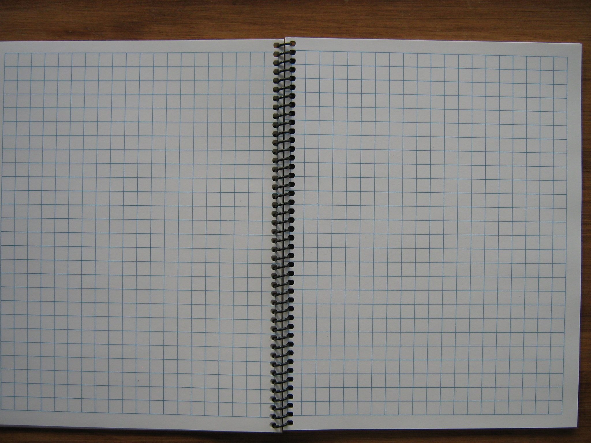 Graph Paper Spiral Notebook