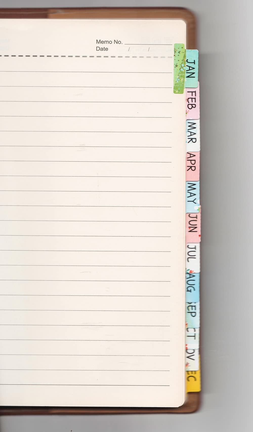 48 Pieces Planner Monthly Tabs Self Adhesive Tabs Designer 
