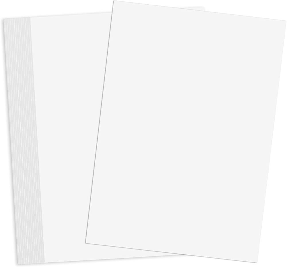 50 Sheets Of Card Paper A4 White Thick Paper A4 For Printing 250 G m Coloured Card Paper White Printer Paper For Invitations Menu Cards Wedding 