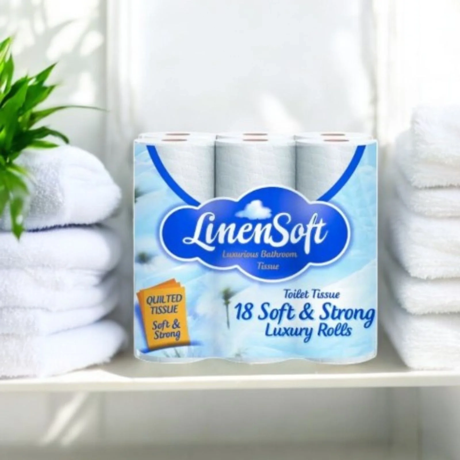 54 Rolls 3 X 18 Pack Linen amp Soft Strong Toilet Tissue FabFinds