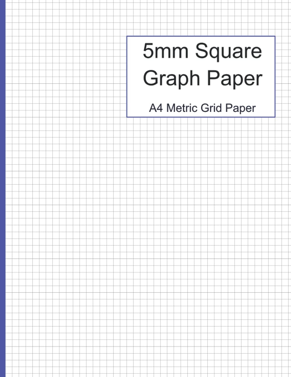 5mm Square Graph Paper A4 Metric Grid Paper 8 5 X 11 Press Blue Jay Amazon de B cher