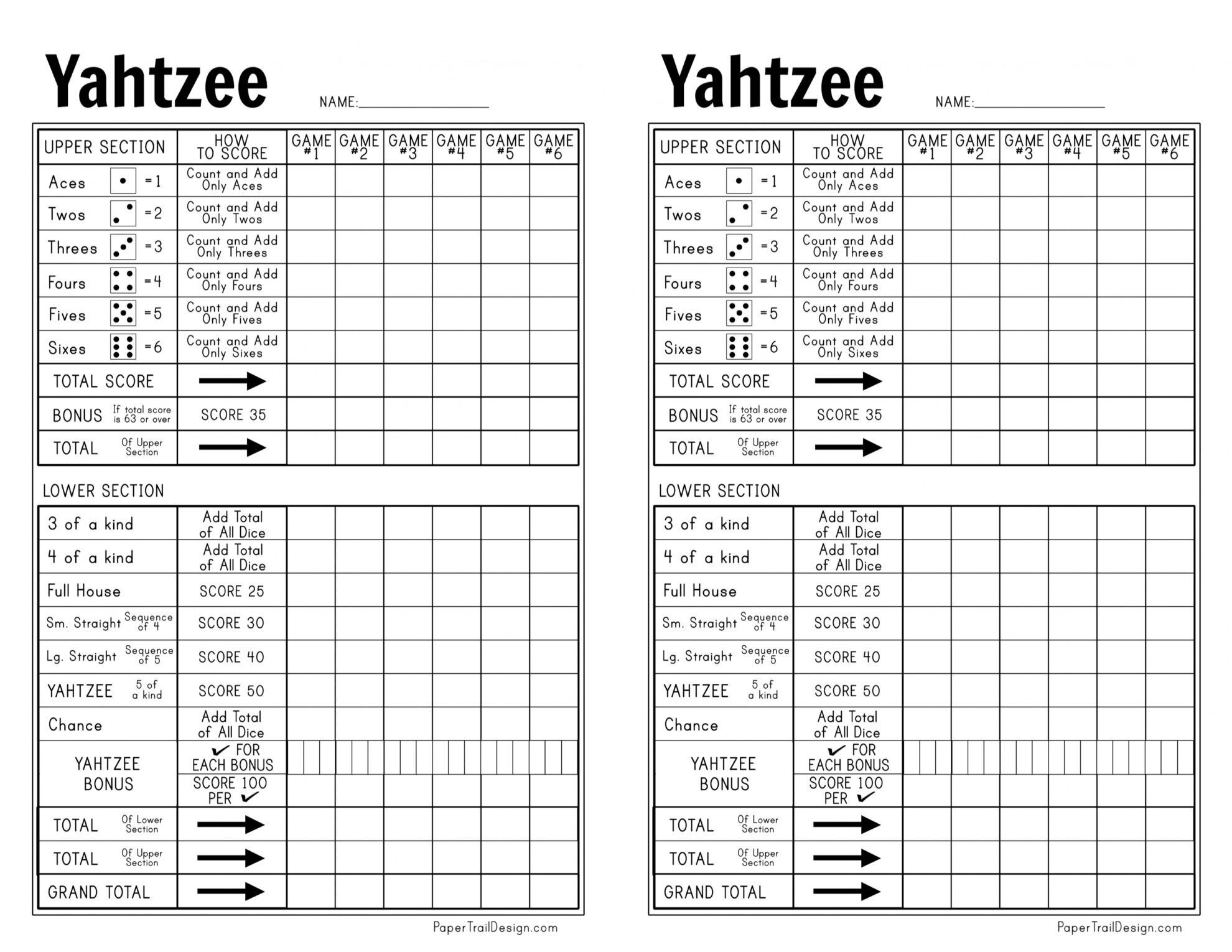 7 Score Sheets Ideas Yahtzee Yahtzee Score Card Yahtzee Score 