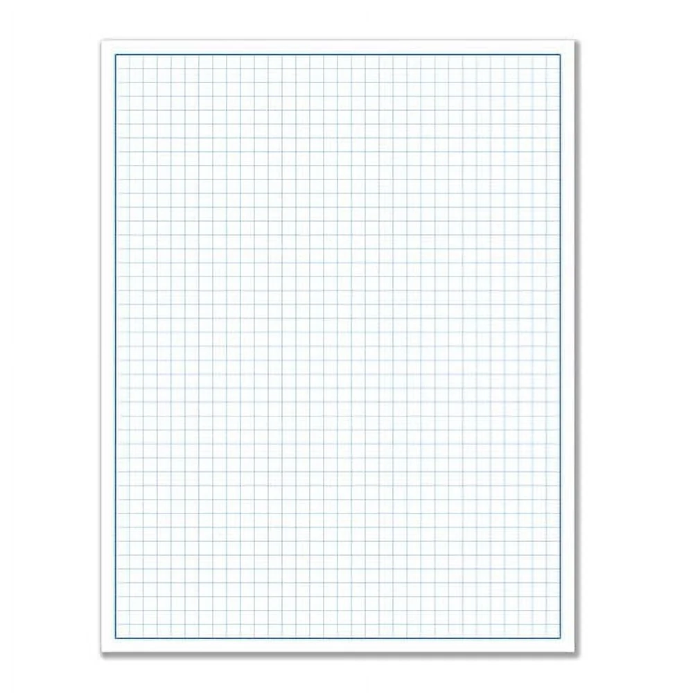 8 1 2 X 11 Blueprint And Graph Paper 1 Pad 50 Sheets Per Pad 