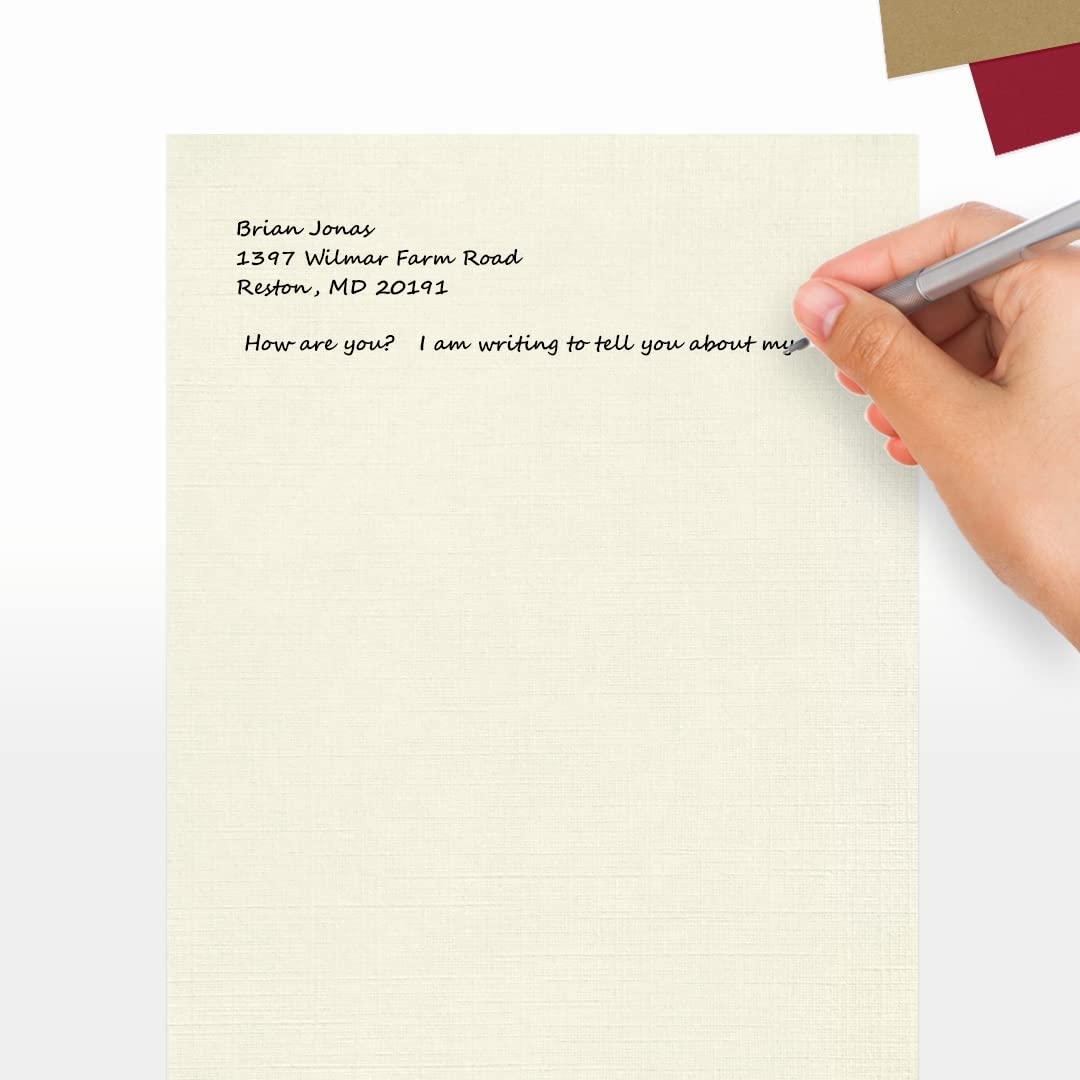 8 1 2 X 11 Paper Natural Linen 1000 Qty Amazon co uk 