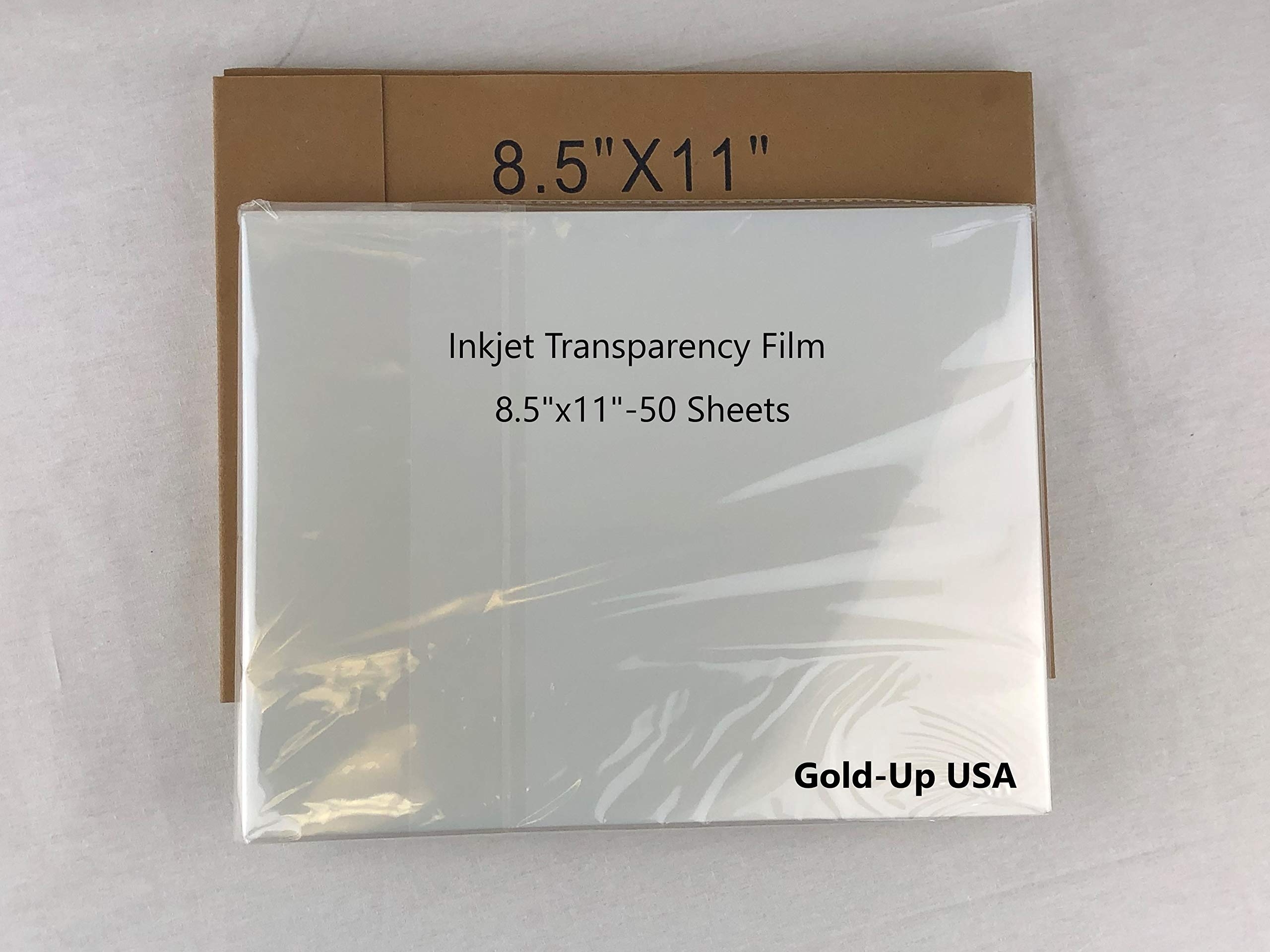 8 5 X 11 Inch Waterproof Inkjet Transparency Film For Silk Screen 