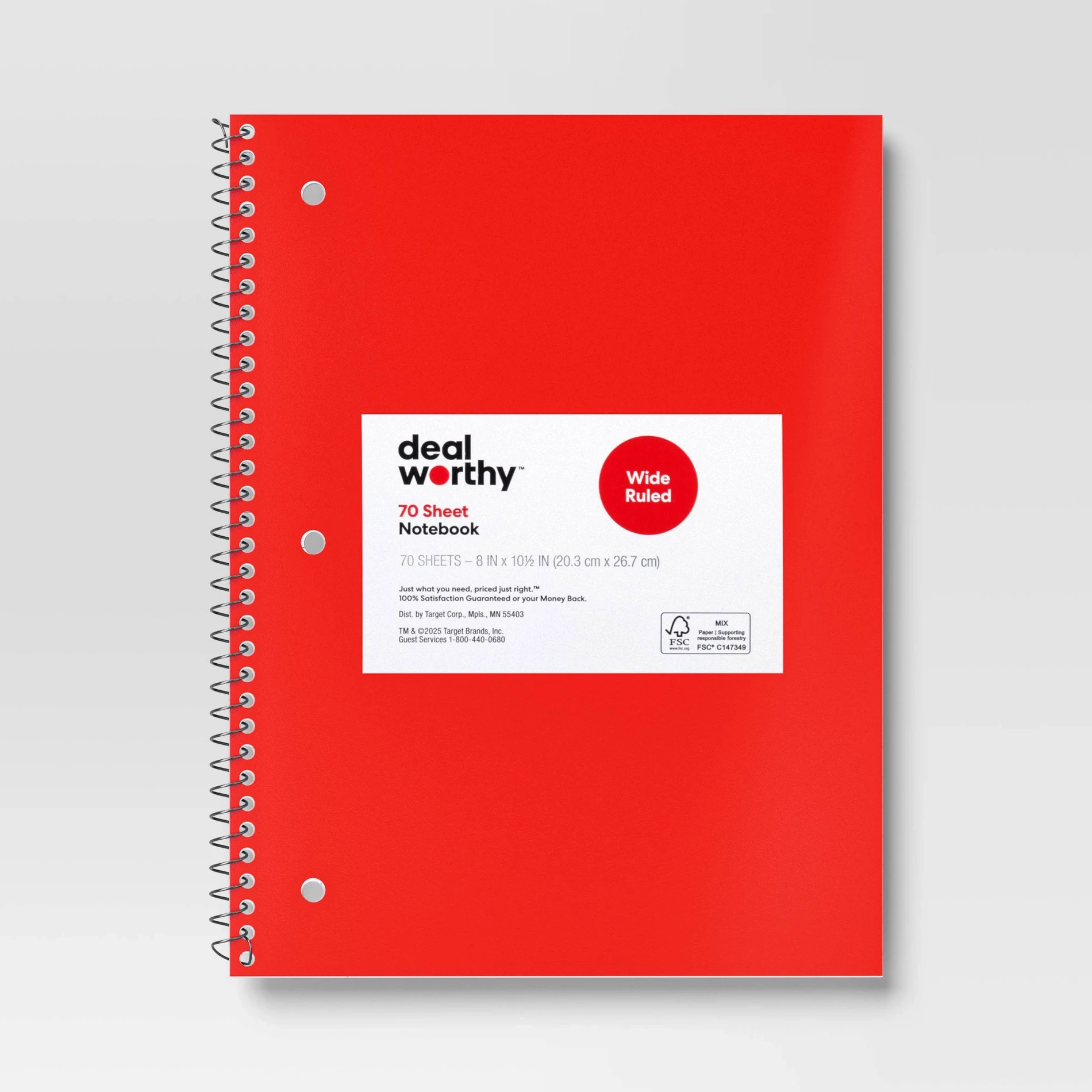 8 5 X 11 Inches Notebooks Target