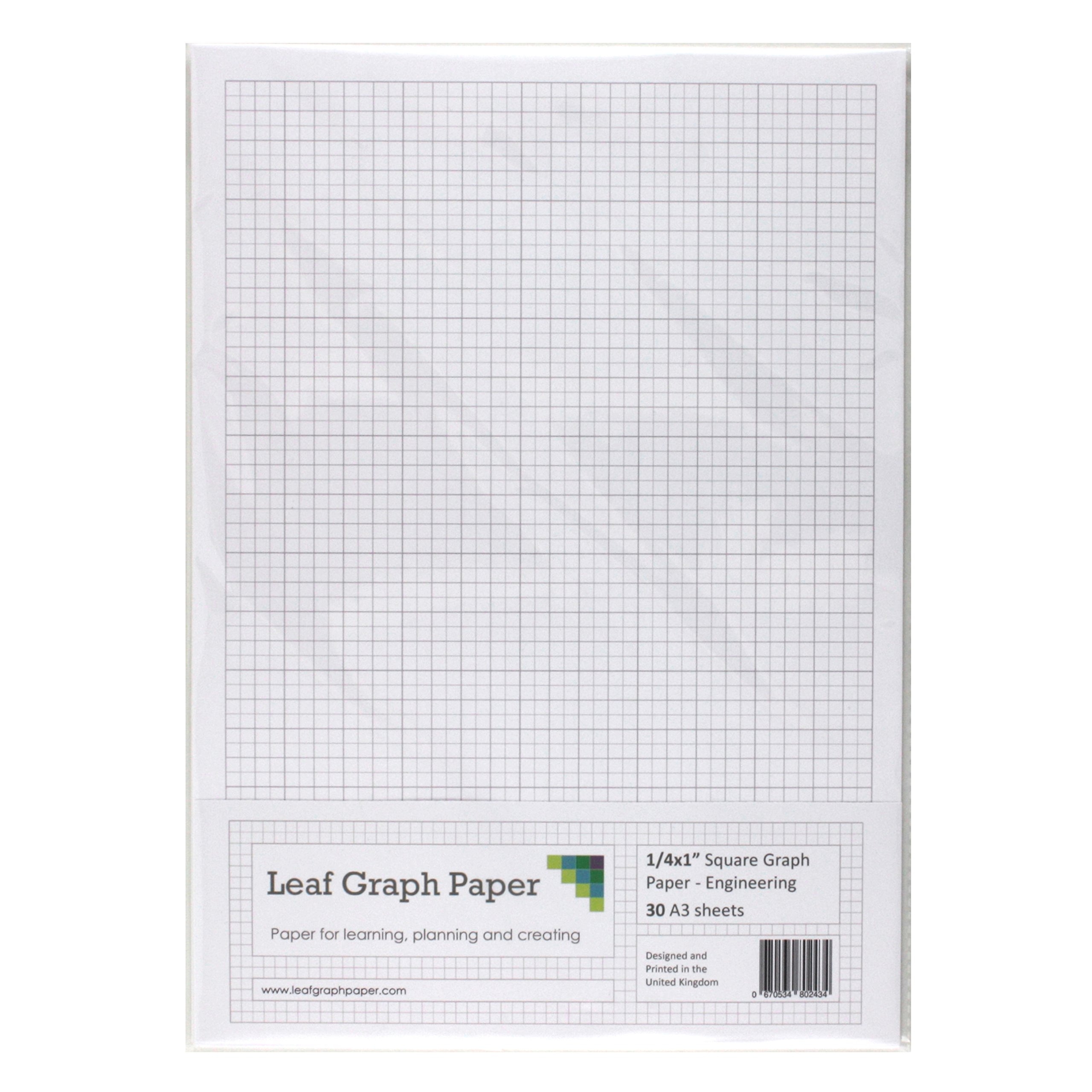 What Is Quarter Inch Graph Paper