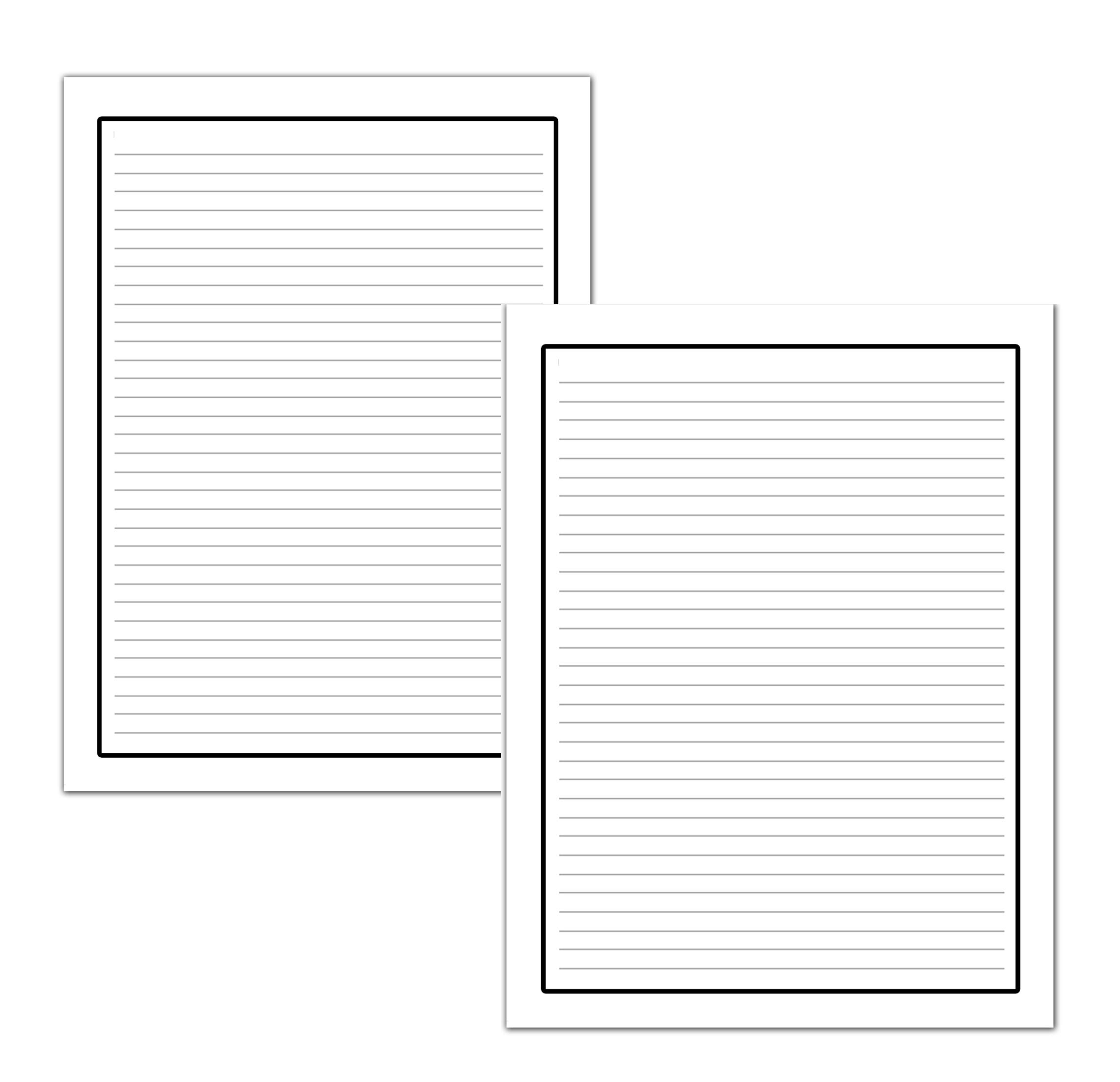 Single Line Paper Pdf