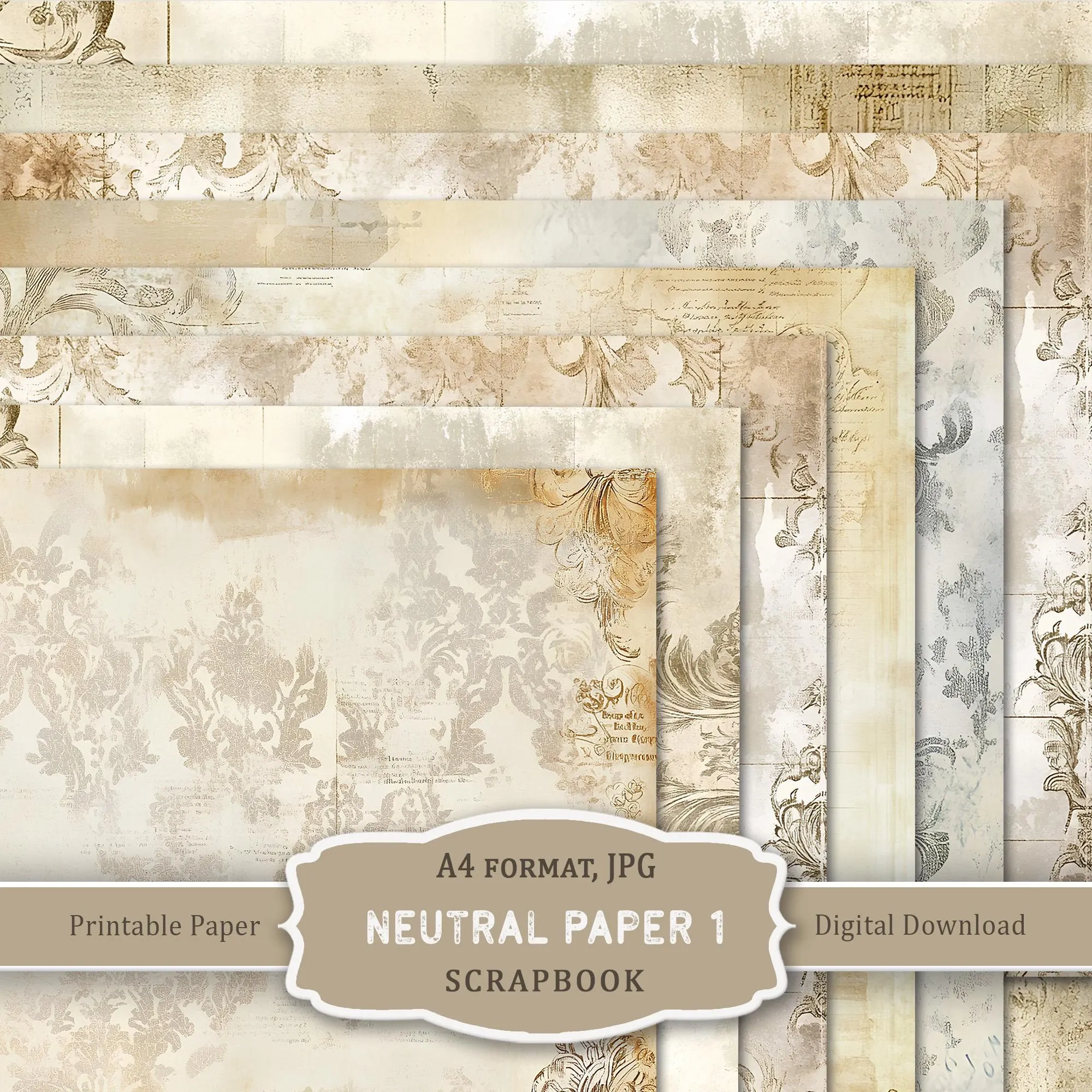 A4 Scrapbook Paper Etsy Australia