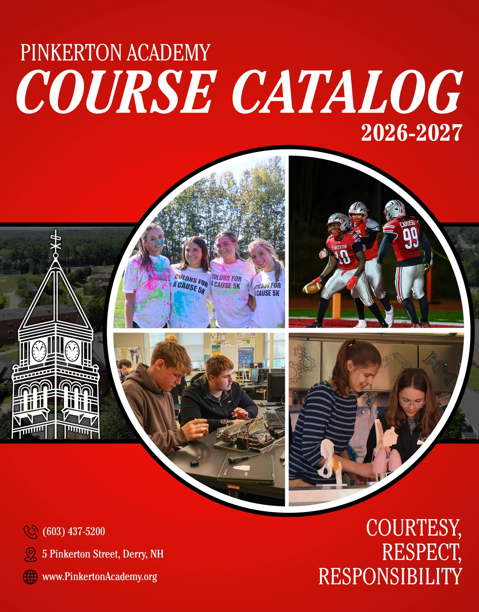 Academic Course Catalog Pinkerton Academy Derry NH 