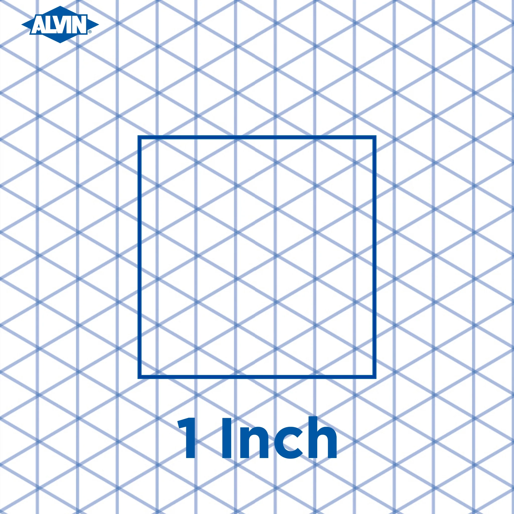 Alvin Isometric Grid Graph Paper Drawing amp Painting Paper 