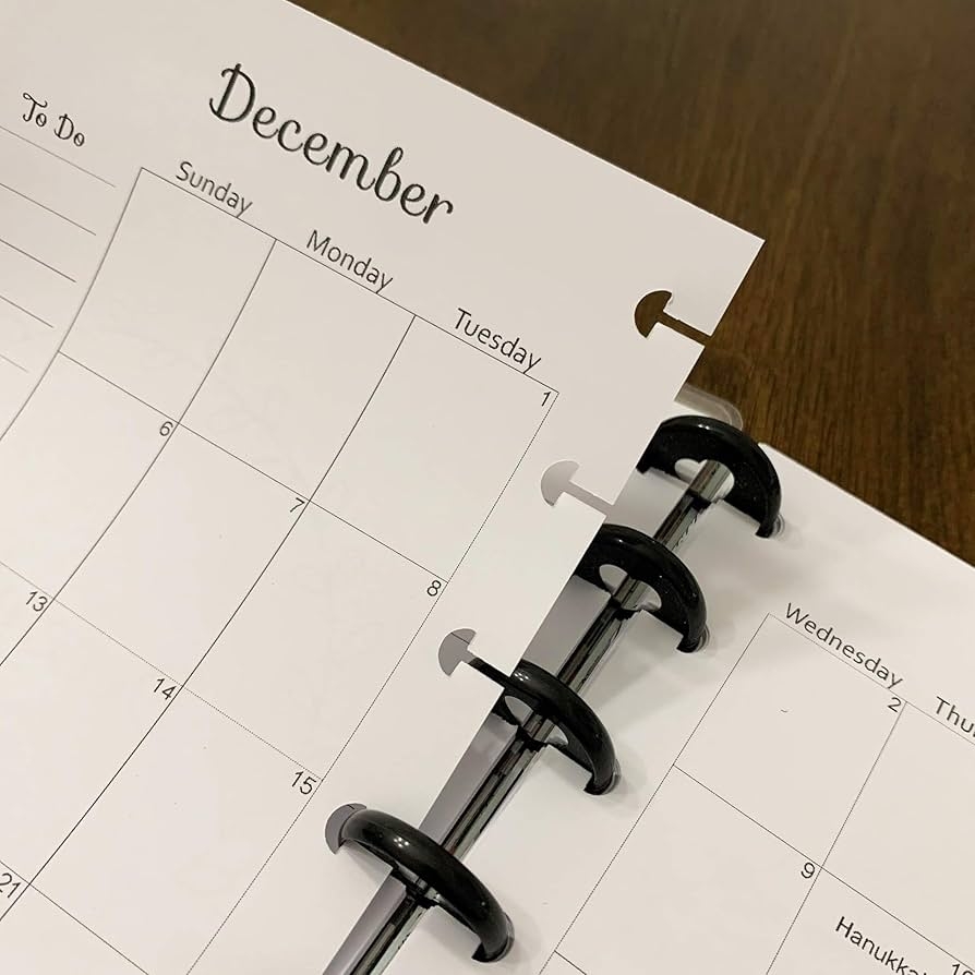 Amazon 2026 Monthly Planner Calendar Refills For 7 8 9 11 