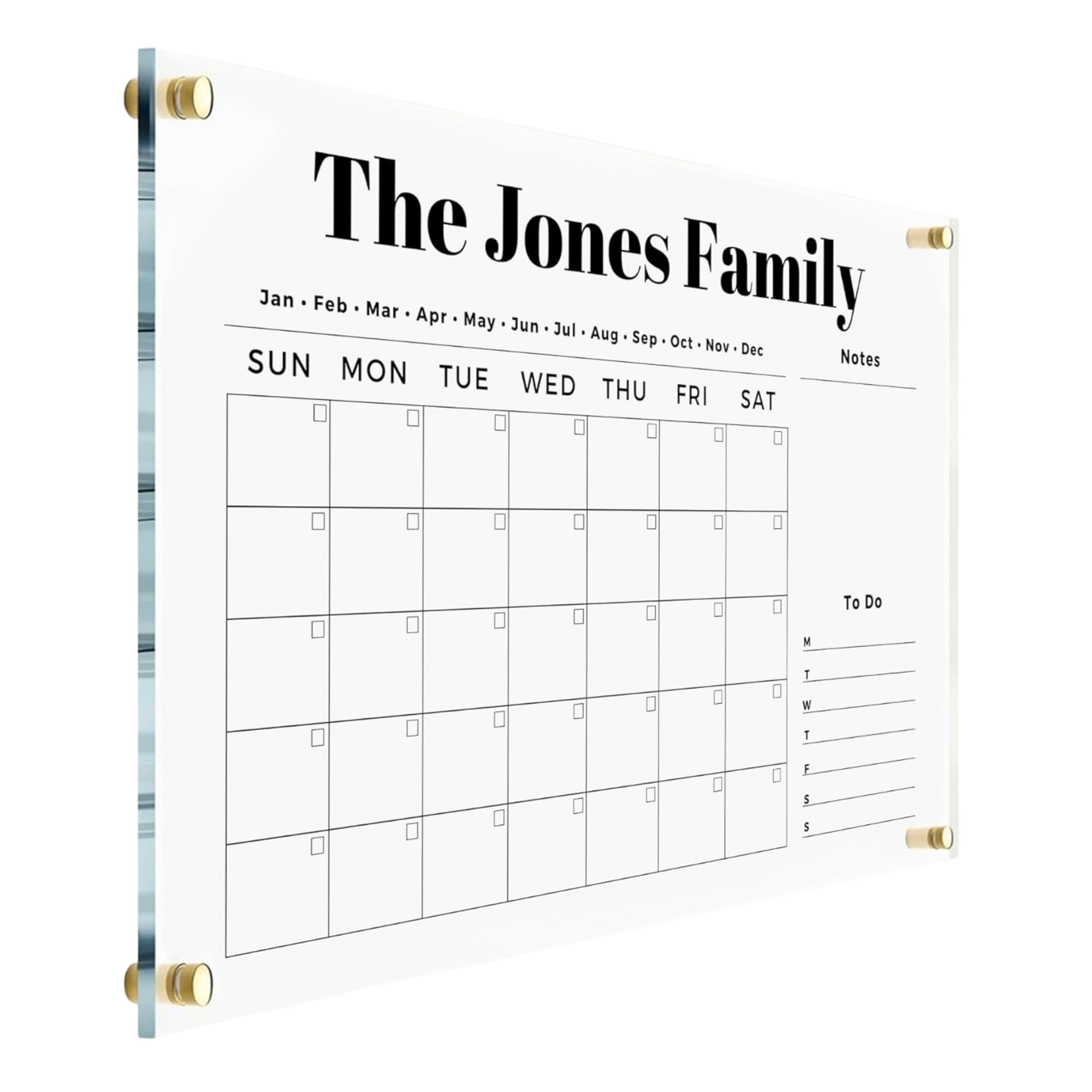 Amazon Custom Family Calendar Personalized Wall Calendar 