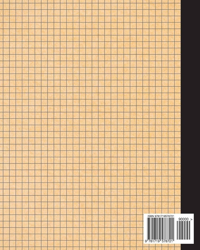 Graph Paper Template 1/4 Inch