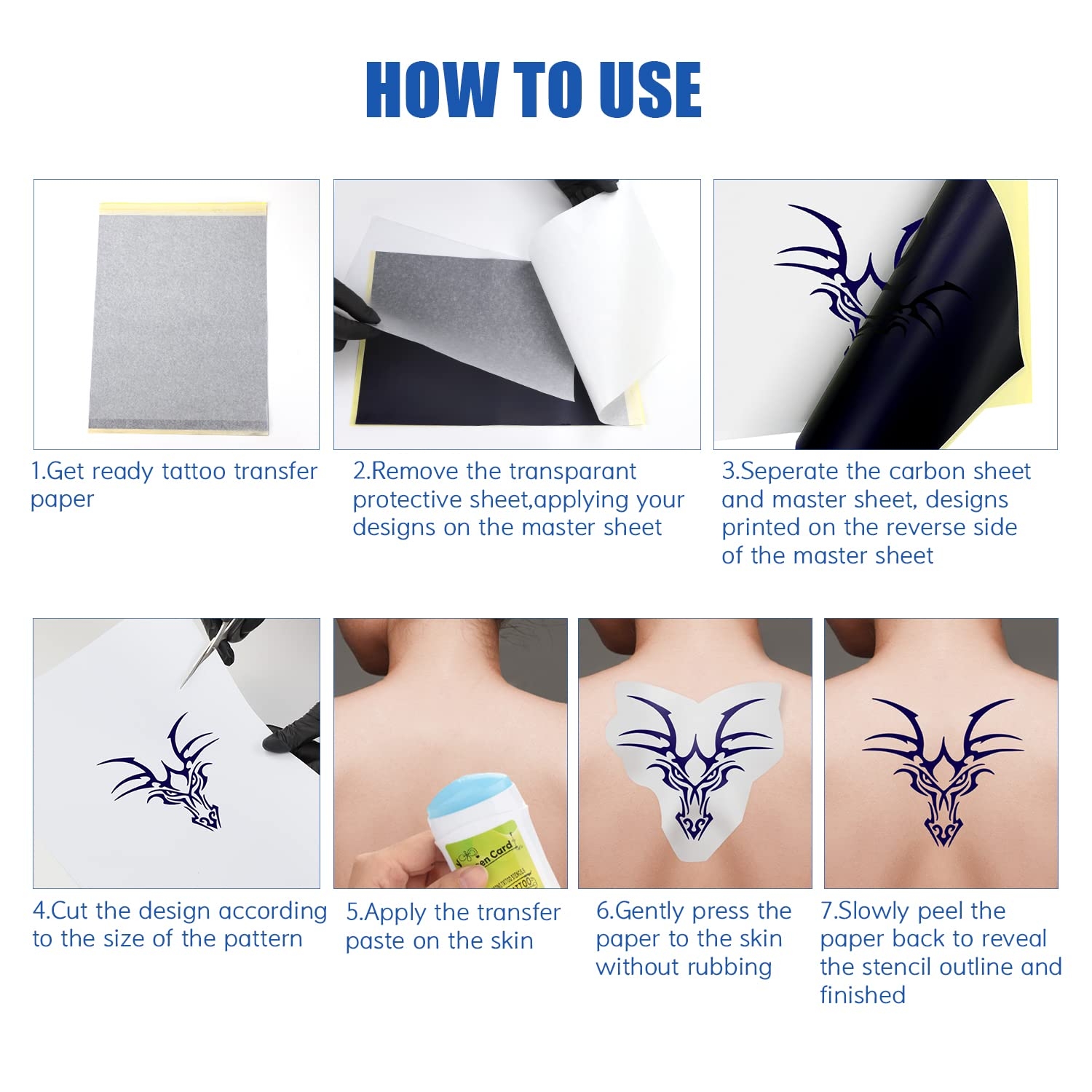 Tattoo Tracing Paper How To Use