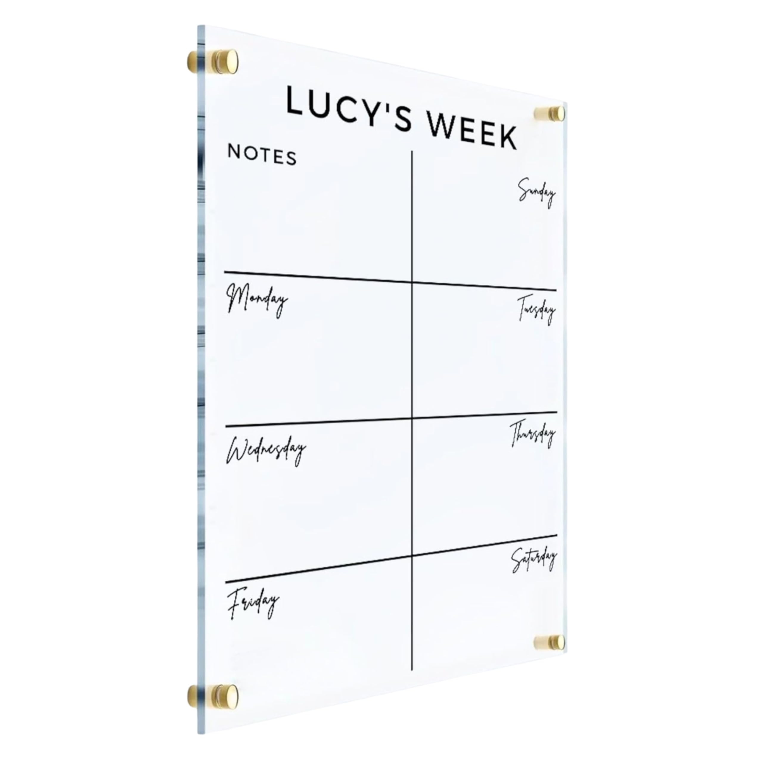 Personalized Calendar Planner