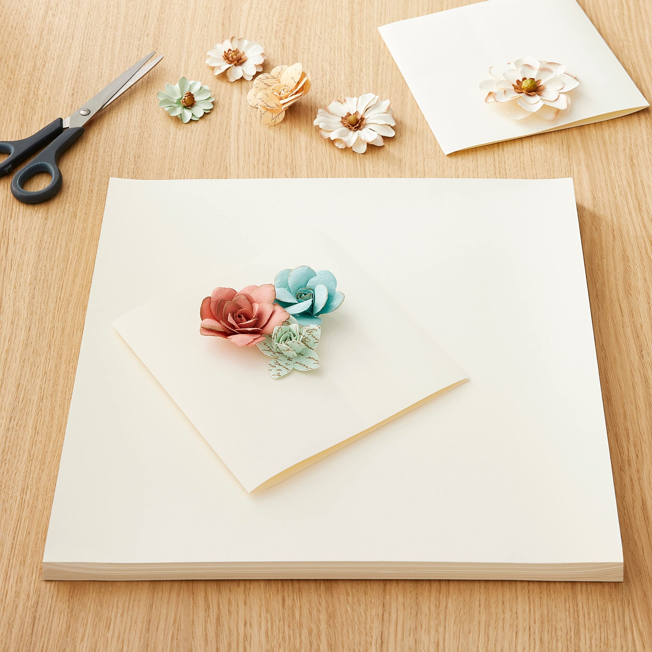 Amazon Recollections 60 Sheets Natural 12 X 12 Linen 