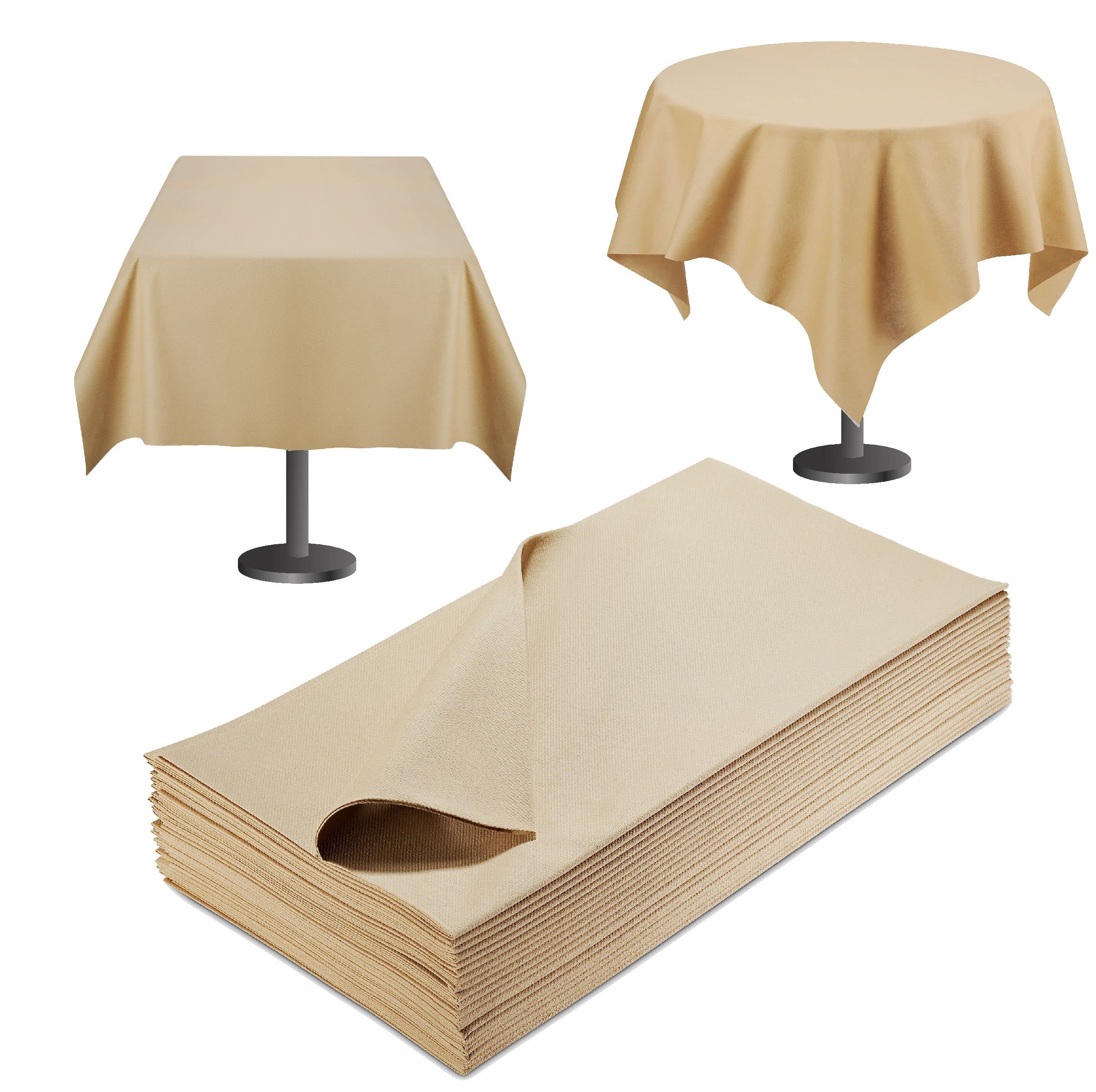 Amazon Servietto Disposable Tablecloth For Square Or Round 