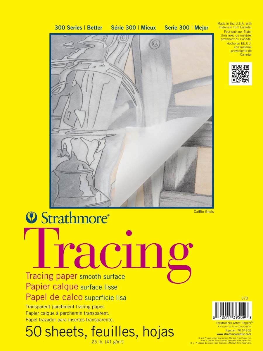 Amazon Strathmore 300 Series Tracing Paper Pad Tape Bound 
