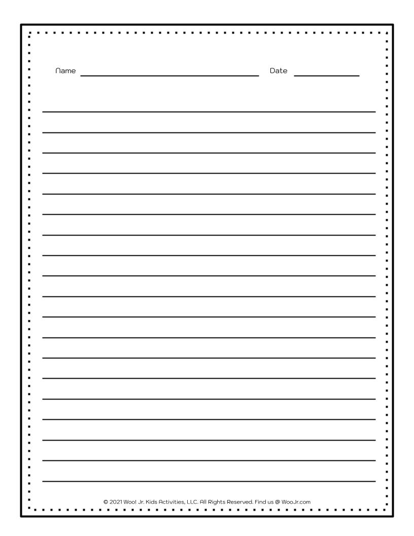 Poem Paper Printable