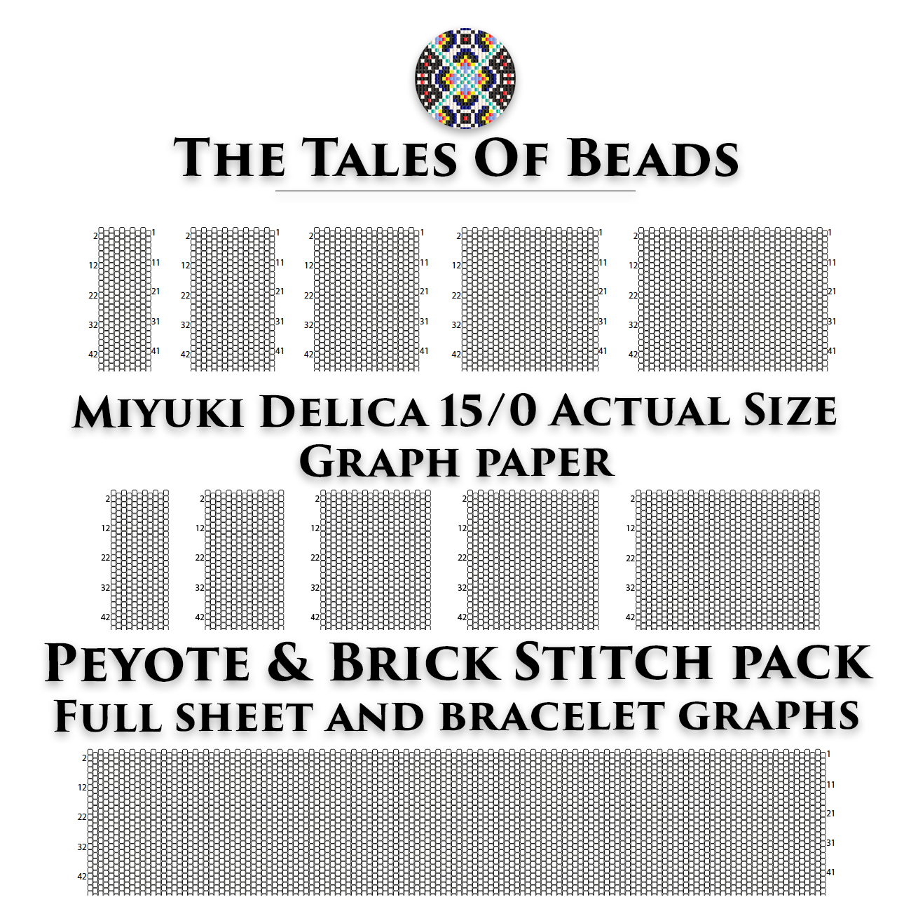 Angel Peyote Star Beading Pattern Seed Bead Christmas Ornament Beaded Star Pattern Stained Glass